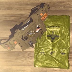 👾CALL OF DUTY NEVER BACK DOWN CROSSBODY